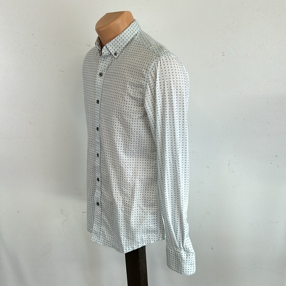 WRK long sleeve button down collar shirt.  S - Picture 5 of 7